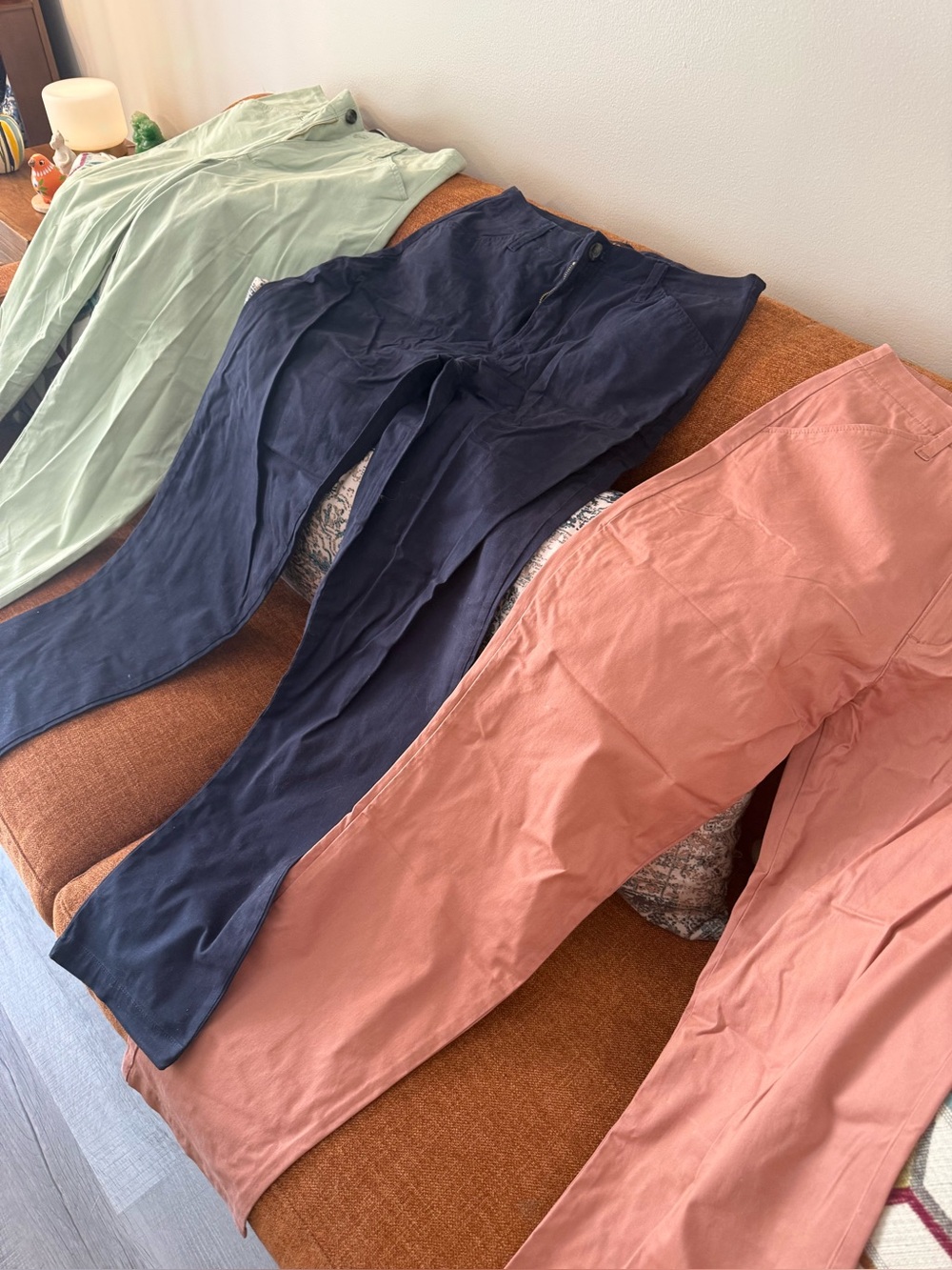 Three pair chinos from  Lee size 10M